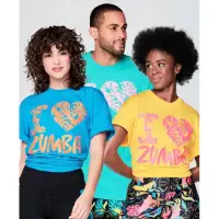 在飛比找蝦皮購物優惠-Zumba T 恤 ZUMBA T 恤/運動上衣 DANCE
