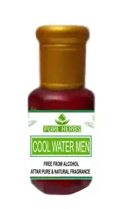 Pure Herbs Cool Water Men Attar Pure & Natural Fragrance For Unisex