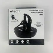 VTech VH6220 Over The Ear Office Wireless Headset, HD Voice, Noise Canceling
