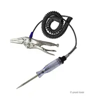LOCKING PLIERS CIRCUIT TESTER LIGHT – automotive diagnostic test lamp – tools