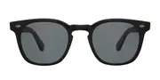 Garrett Leight BYRNE SUN BIO BK/BS Men's Sunglasses Black Size 46