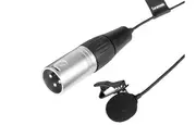 Saramonic Cardioid lavalier microphone with XLR (3-pin) connector