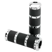 PM Performance Machine Chrome Contour XL Grips 2008 & Up TBW Harley Touring