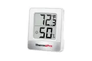 ThermoPro TP49 White Digital Hygrometer Indoor Thermometer Humidity Meter Room Thermometer