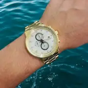 Citizen Eco-Drive Nighthawk Yellow Gold Women's Watch - FB300253P