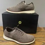 Cole Haan Men's 2 Zerogrand Stchlte Oxford Ombre Ch Dark Chocolate Size 7.5