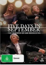 Five Days In September - The Rebirth of an Orchestra DVD