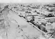 1890 Armstrong Street South Ballarat from the town hall tower OLD PHOTO