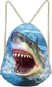 [CLOHOMIN] 3D Animal Drawstring Bag Gym Sackpack Hiking Yoga Swimming Backpack Travel Beach Gymsack