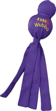 - Wubba - Dog Tug of War and Fetch Toy (Assorted Colours) - for Small Dogs