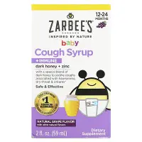 在飛比找iHerb優惠-[iHerb] Zarbee's 嬰兒咳嗽緩解糖漿 + 機體