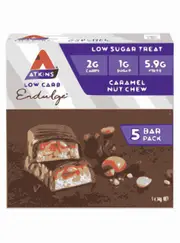 Atkins Endulge Caramel Nut Chew 5 Pack 34gm x 6