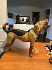 Artistry in Leather 20 inch fox Hound Hansford wrapped in leather