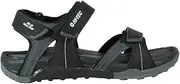 [HI-TEC] Kuriles Men's Sport Sandal with Velcro Fasteners, Durable Rubber Sole, Traction, Ideal for Summer