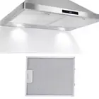 Cleansing Metal Filters Designed Specifically for Range Hood Use Sizes
