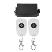 1Set Ac220V Mini Rf Wireless Light Switch Relay Receiver Transmitter Remote Controller For Light