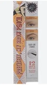 Benefit Precisely My Brow Pencil Waterproof Eyebrow Definer - NIB Discount ship.
