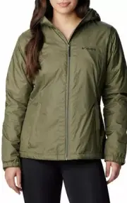 Nwt Columbia Women Switchback Sherpa Lined Jacket Stone Green Size XSmall