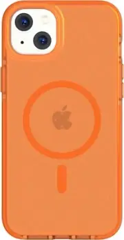 Tech21 EvoCheck Flex Gel Case for iPhone 14 PLUS FlexShock Protection - Orange
