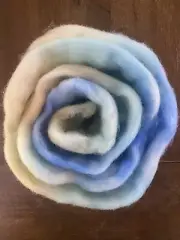 8. Strength Tarot - Hand Painted Merino Wool Roving Chime