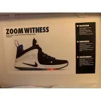 在飛比找蝦皮購物優惠-Nike zoom witness ep 耐吉 籃球鞋 白