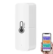 Electronic Temperature Gauge | Smart Digital Temperature Monitor | Battery Powered Humidity Gauge, Fast Response Hygrometer for Bedroom