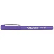 Artline 200 Fineliner Pen Purple