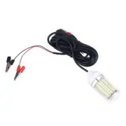 1Pack 12-24V LED Lure Fish Lamp Night Fishing Lights Underwater Lighting Light