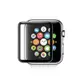 蘋果手錶Apple Watch 3D曲面鋼化玻璃保護膜保護貼-黑色38/42mm 現貨 廠商直送