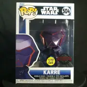 Funko Pop Star Wars #504 Karre Special Edition Glow in Dark Vinyl Bobble-Head