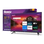 Smart TV – 32-Inch Select Series 720p HD RokuTV with Roku Voice Remote, Bright P