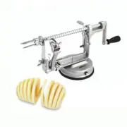 Apple Slicer, Peeler & Corer Machine, Avanti, Stainless Steel, Potato / Spiral