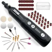 Cordless Rotary Tool 3.7V Li-ion Electric DIY Mini Grinder Kit with Front LED...