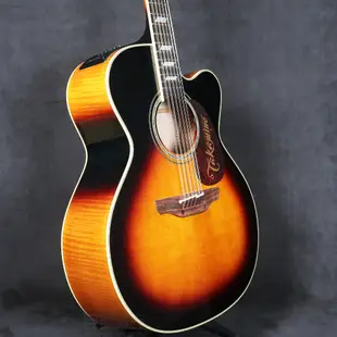 賠售出清 Takamine TF250SMC-12 日本廠 12弦民謠吉他 漸層塗裝 火焰楓木 真空管拾音器【民風樂府】