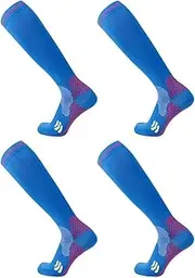 Compression Socks (2/3 Pair) for Men and Women 20-30 mmHg Compression Stockings Circulation for Cycling Running