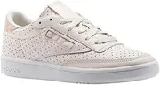 [Reebok] Womens Club C Popped Low Top Lace Up Running Sneaker US