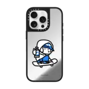 iPhone 16 Pro Mirror Case MagSafe Compatible mini JOHN (Graffiti)