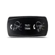 CH4X4 Marine Momentary Rocker Switch Tilt/Trim Symbol