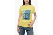 Maison Margiela MM1 Crew Neck SMILES Printed Cotton T-Shirt