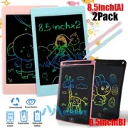 2X 8.5" Portable LCD Writing Tablet Drawing Board Erasable Notepad Gift for Kids