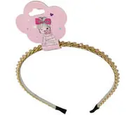 Fab You! Pink Crystal Velet Headband