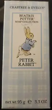 Crabtree and Evelyn Beatrix Potter Peter Rabbit Shaped Soap New Old Stock