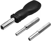 Gamebit Security Screwdriver 3.8mm + 4.5mm Screwdriver Bit Set with Handle for NGC/SFC/N64 Game Console Opening