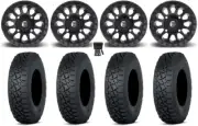 Fuel Vector 14" Wheels MB 28" Tenacity XNR Tires Polaris RZR XP 1000 / PRO XP