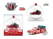 M2 Machine 1:64 1974 Chevy Stepside Pickup Truck Coca Cola Ornament 53500-MJS02