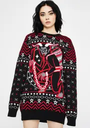 [Killstar] Krampus Knit Sweater