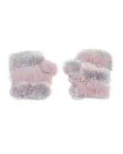 Jocelyn Faux Fur Mandy Mittens, OS