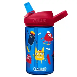 Camelbak eddy 400ml 兒童水壺/吸管運動水瓶 Renew CB2472401041 滑板怪獸