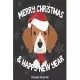 Holiday Planner: Beagle Dog - Christmas - Thanksgiving - Calendar - Holiday Guide - Budget - Black Friday - Cyber Monday - Receipt Keep
