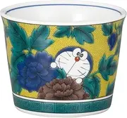 Doraemon 008157 Soba Boarokuchi Soba Choco, Approx. 3.1 inches (8 cm), Kutani Ware, Yoshidaya Style, 4 Colors, Made in Japan